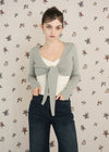 LACE LAYERED KNIT
