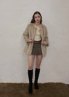 <予約商品>Waistmark eco fur coat