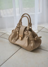 PADLOCK BELTED BAG