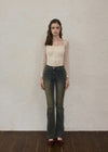 Flower lace blouse