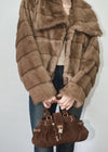 PADLOCK BELTED BAG