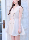 SS CLASSIC GILET DRESS