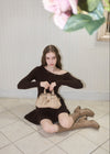 PADLOCK BELTED BAG