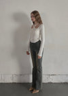 Full lace ribbon tee