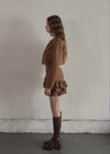 Crop suède jacket