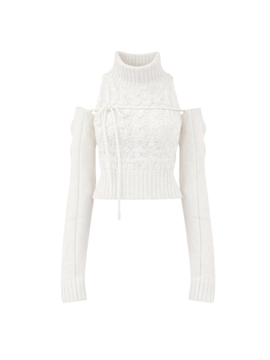 Layered knit ensemble