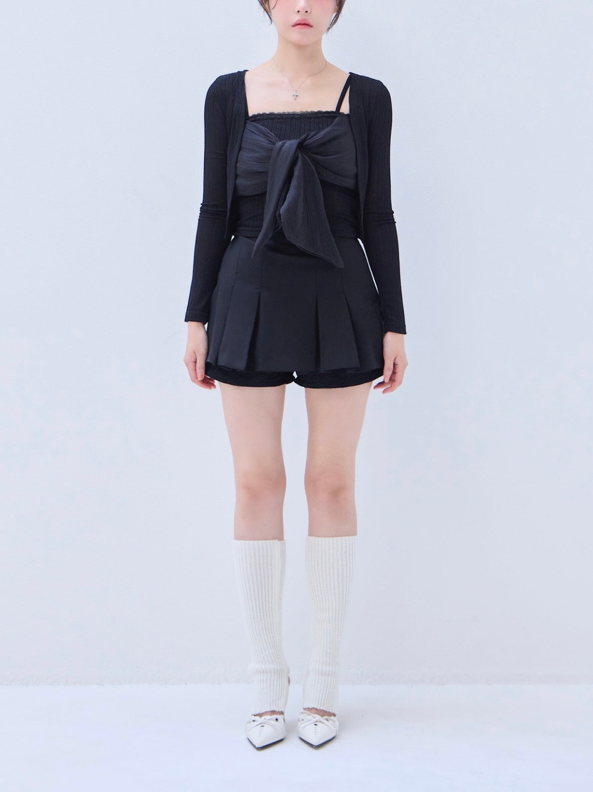 YILON イロン RIBBON CAMI SET TOPS Ribbon cami set tops – YILON