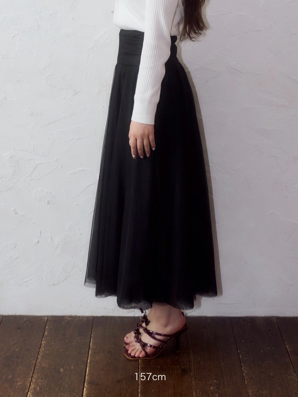 スカート YILON CHIFFON FAIRY SKIRT Fairy chiffon setup – YILON